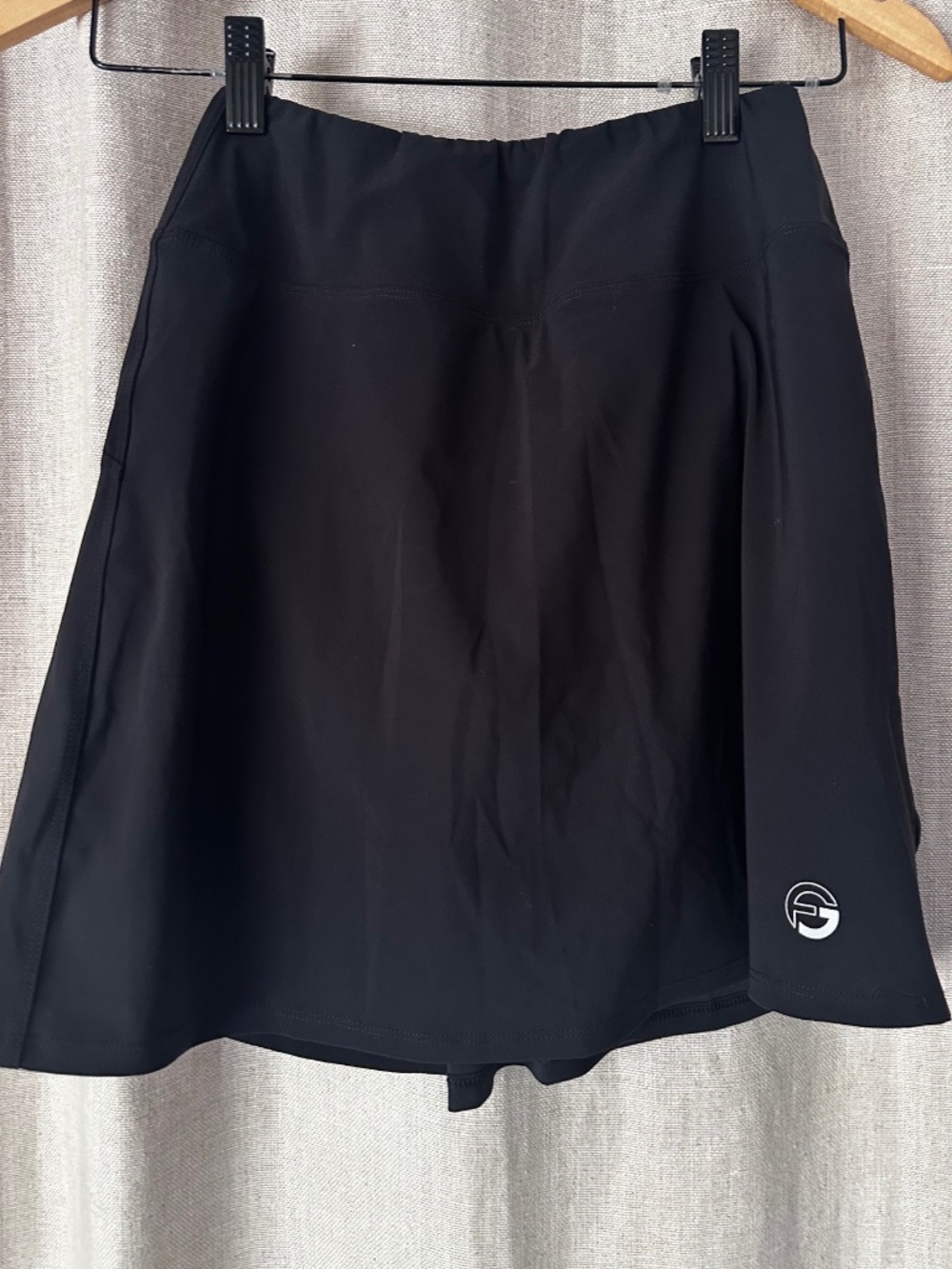 Simple Black Foray Golf Skirt!